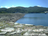 Yasushi Aoyama visited the gem field pumping dam